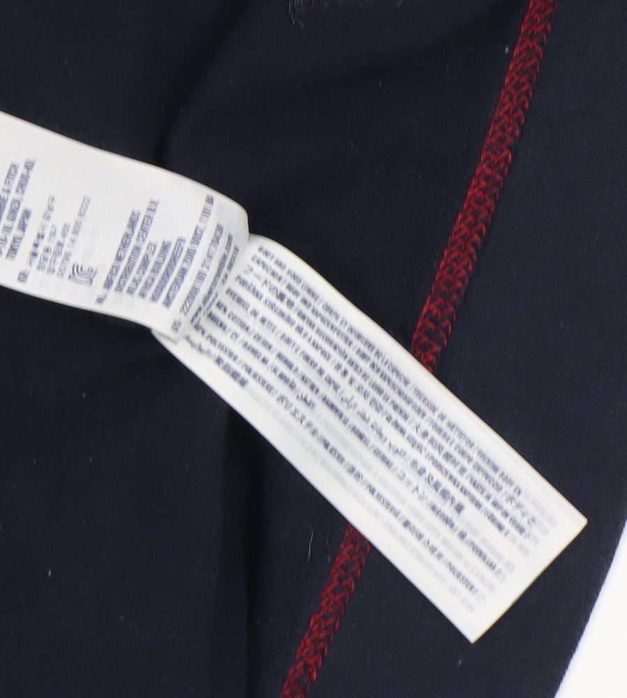 Abercrombie Kids Boys Blue Full Zip Hoodie 13-14 Years Logo Fleece