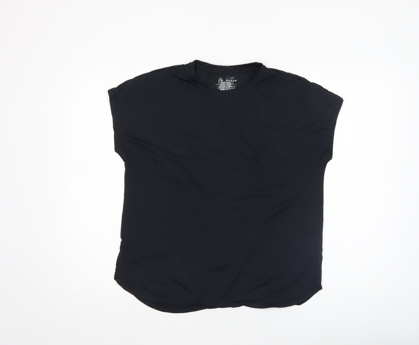 Dunnes Stores Women Black S Moisture Wicking Active T-Shirt