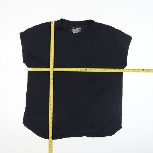 Dunnes Stores Women Black S Moisture Wicking Active T-Shirt
