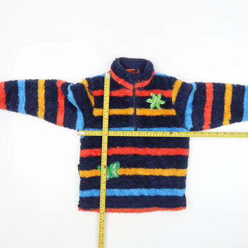 Mountain Warehouse Girls Multicoloured 5-6 Years Fleece Pullover Sweatshirt