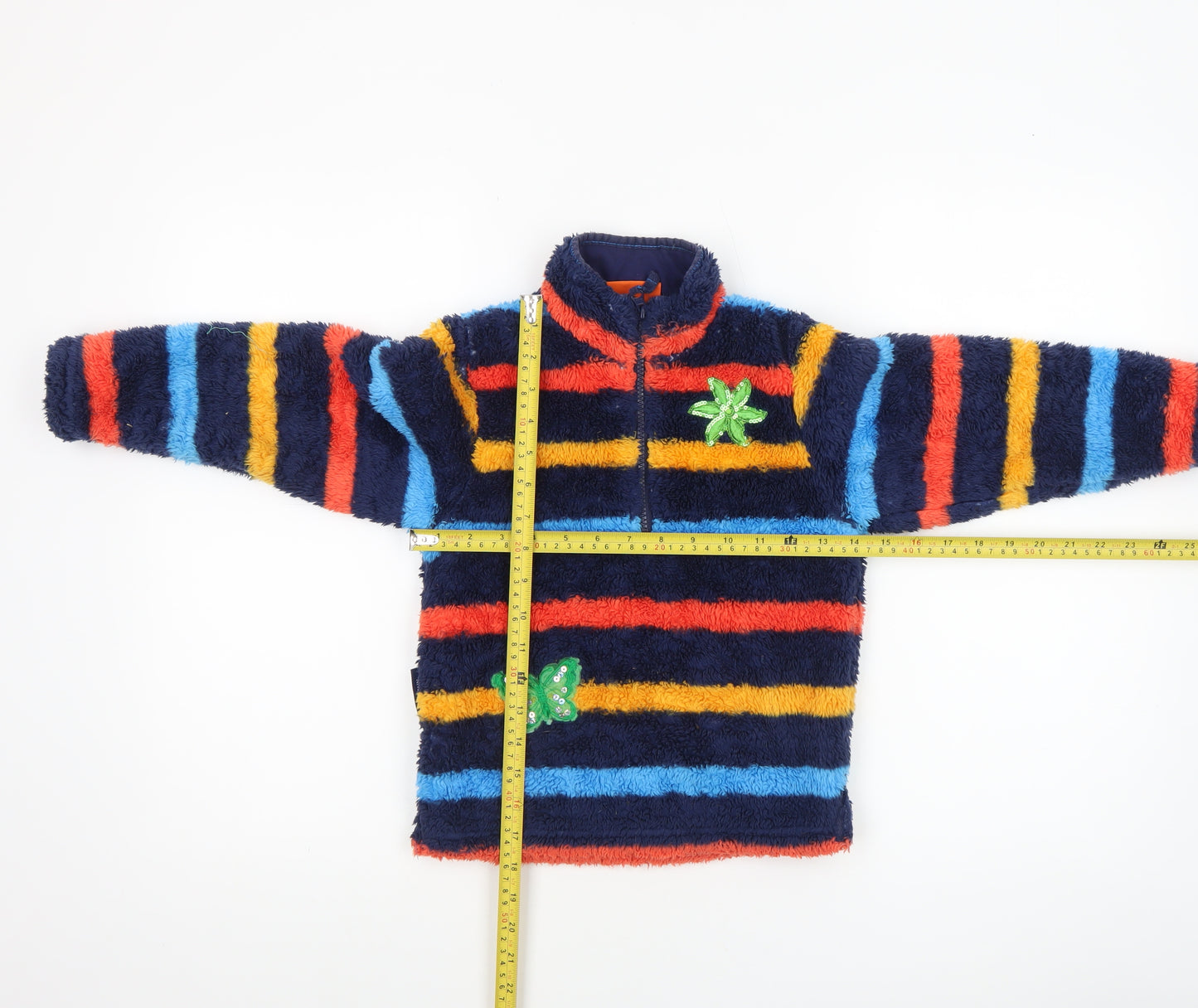 Mountain Warehouse Girls Multicoloured 5-6 Years Fleece Pullover Sweatshirt