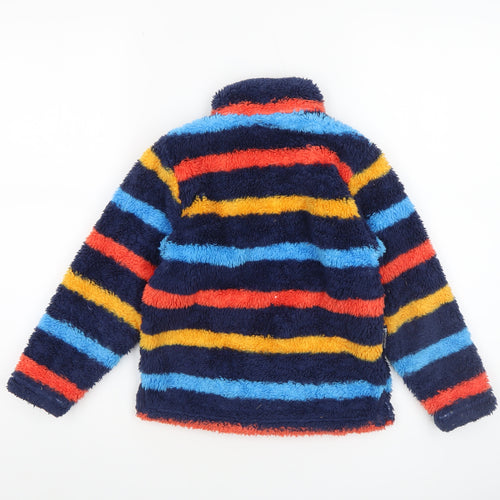 Mountain Warehouse Girls Multicoloured 5-6 Years Fleece Pullover Sweatshirt