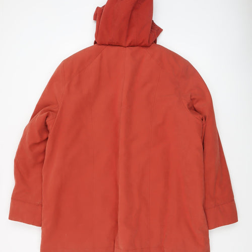 Cotswold Collections Women's Red Hooded Parka Coat Size 18