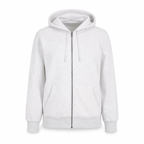 Dunnes Women’s Grey Full Zip Hoodie Size M Polyester Cotton Blend