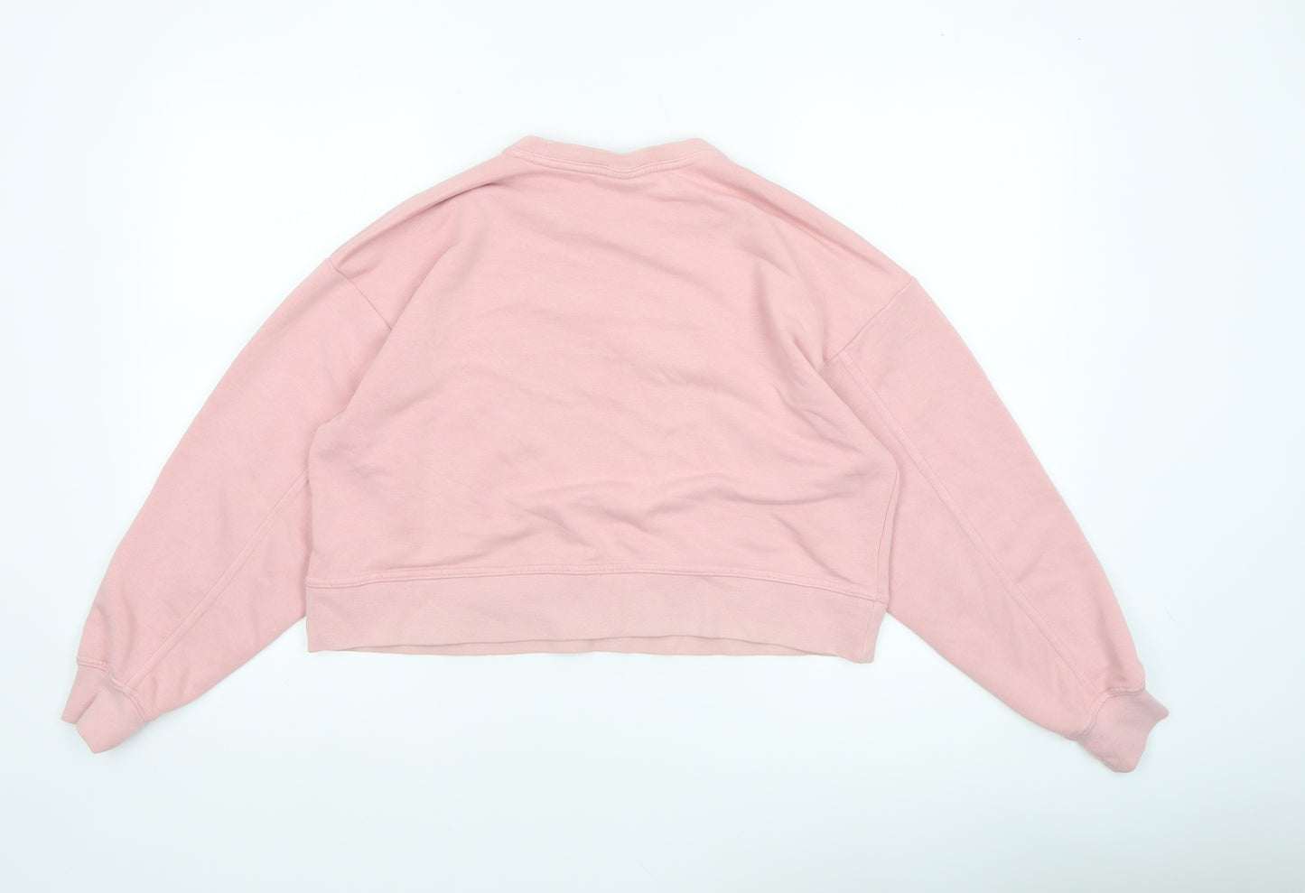 Nike Womens Pink Dri-Fit Crew Neck Pullover Sweatshirt XS