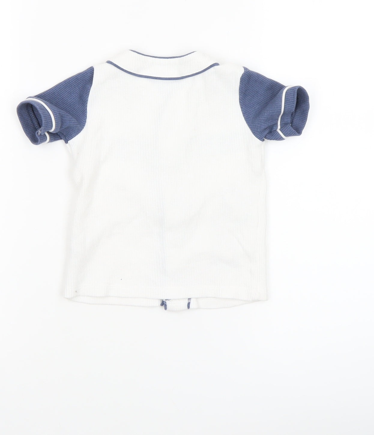 Disney Baby Mickey Mouse White Button-Up Jersey T-Shirt 12-18M