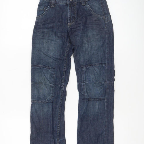 Name It Boys Blue Denim Straight Jeans Age 7 Years Adjustable Waist