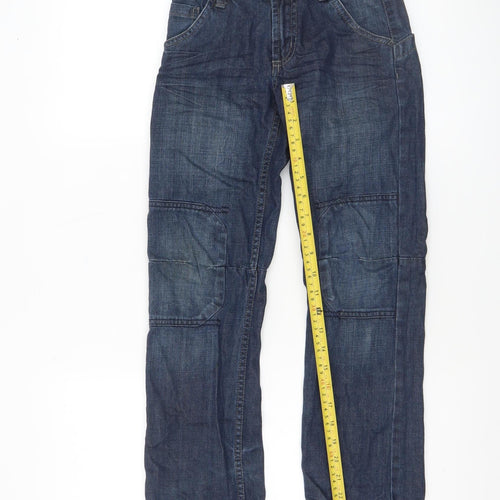 Name It Boys Blue Denim Straight Jeans Age 7 Years Adjustable Waist