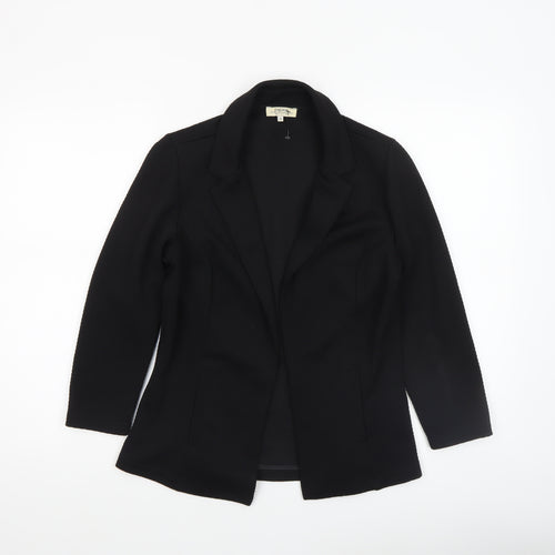 Papaya Women’s Black Size 10 Tailored Woven Blazer Jacket