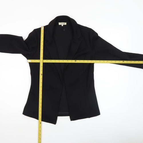 Papaya Women’s Black Size 10 Tailored Woven Blazer Jacket