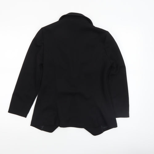 Papaya Women’s Black Size 10 Tailored Woven Blazer Jacket