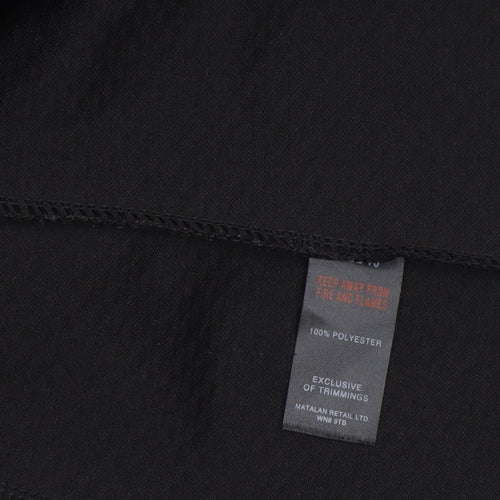 Papaya Women’s Black Size 10 Tailored Woven Blazer Jacket