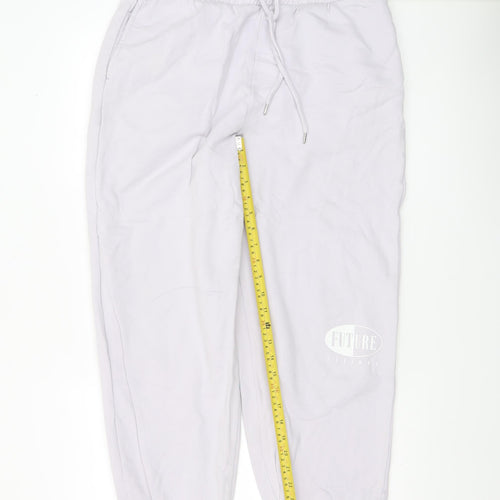Topman Men’s Grey Cotton Jogger Sweatpants L Casual