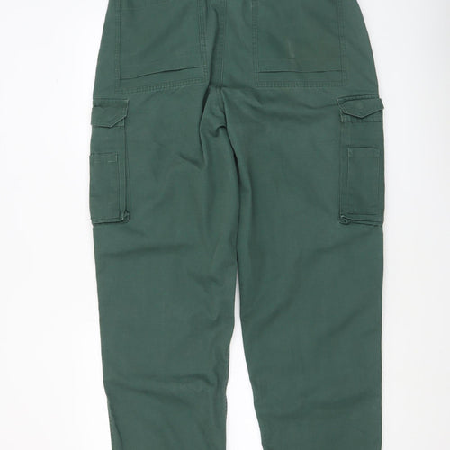 Tailored Image Men's Green Cargo Trousers 30in Waist Regular Leg Cotton Blend