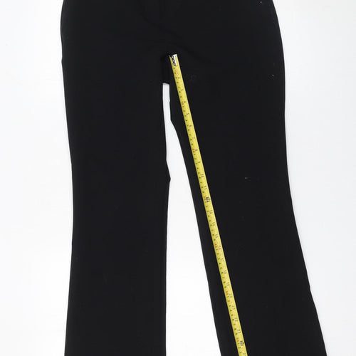 Dunnes Women’s Black Size 8 Dress Pants Straight Leg Trousers