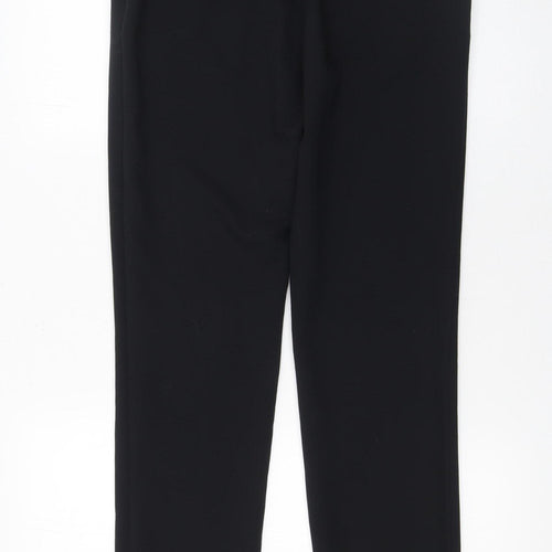 Dunnes Women’s Black Straight Leg Stretch Trousers Size 8