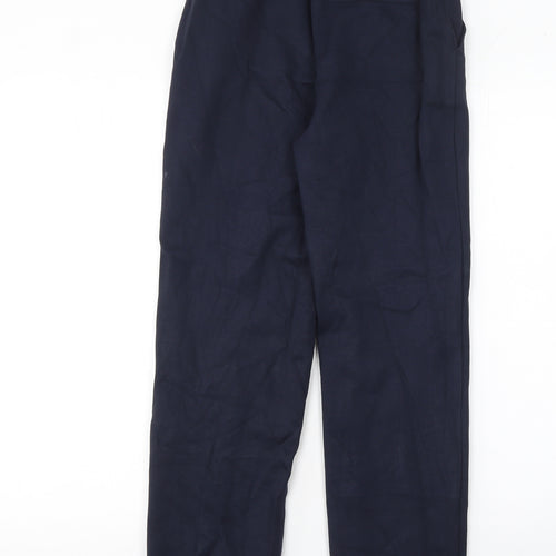 Marks and Spencer Women’s Blue Slim Fit Twill Trousers Size 6