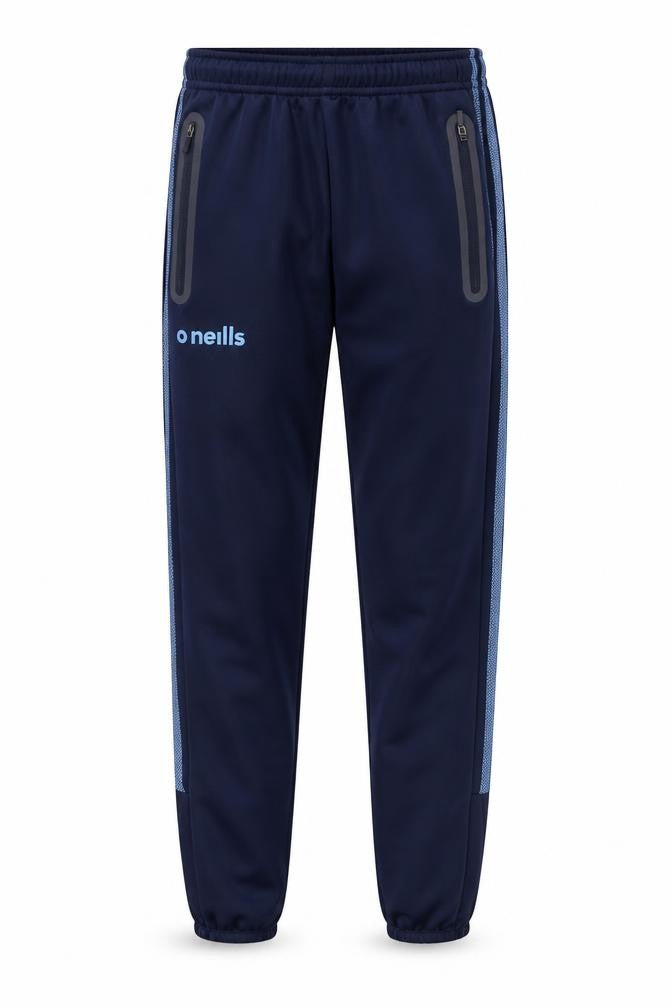 O Neills Boys Blue Jogger Activewear Trousers Age 9-10 Years Polyester Zip Pockets