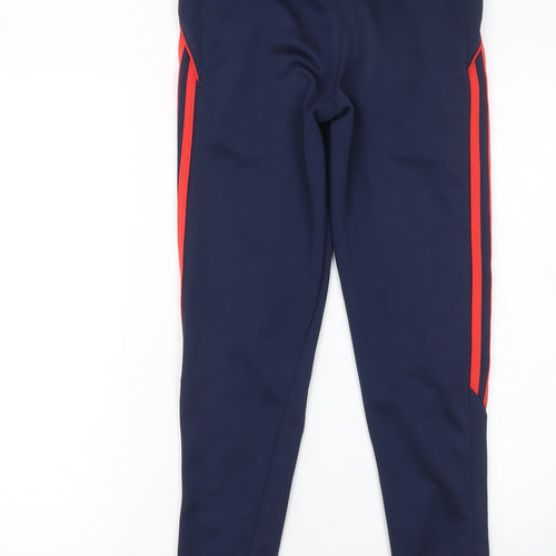 O'Neills Boys Blue 9-10 Years Jogger Trousers with Red Side Stripes