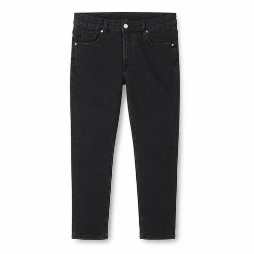 Bershka Men Black Slim Fit Skinny Jeans 32in Waist Dark Denim