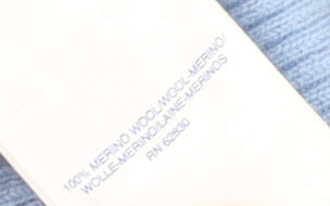 Lands' End Women's Blue Merino Wool Cowl Neck Jumper M