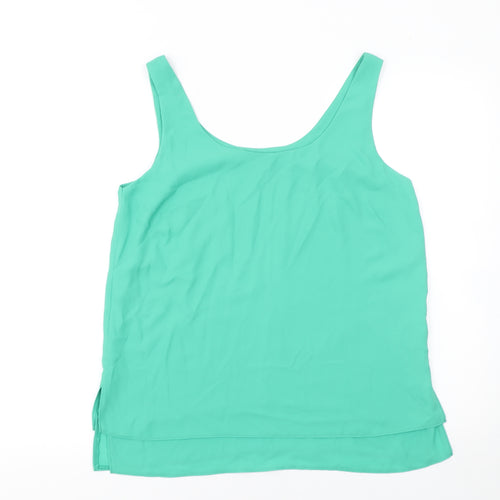 Jasper Conran Women’s Green Sleeveless Camisole Top Size 10