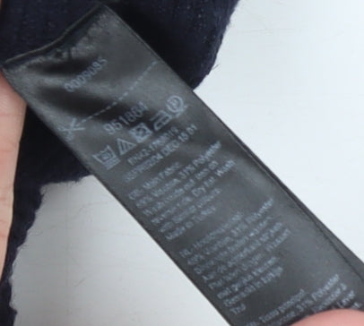 Monsoon Women’s Blue L Knit Boat Neck 3/4 Sleeve Pullover Jumper