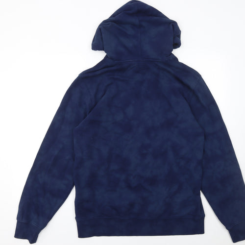 Levi's Men's Blue Pullover Hoodie Medium Fleece Standard Fit