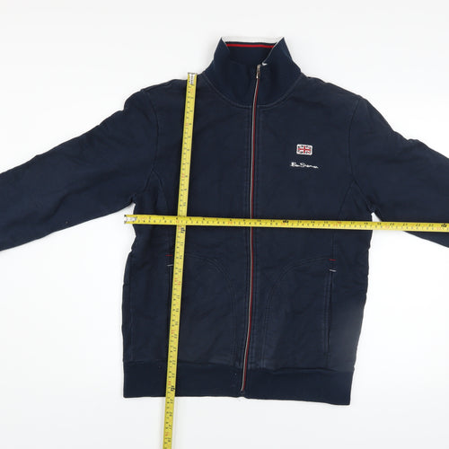 Ben Sherman Men's Navy Medium Track Jacket Full Zip Signature Style