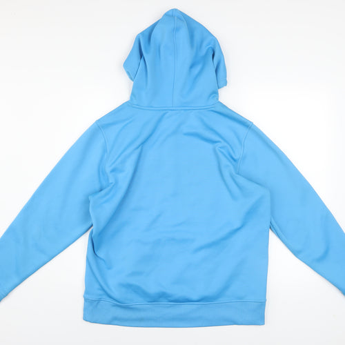 Under Armour Mens Blue Pullover Hoodie L Sports Fleece Sweatshirt