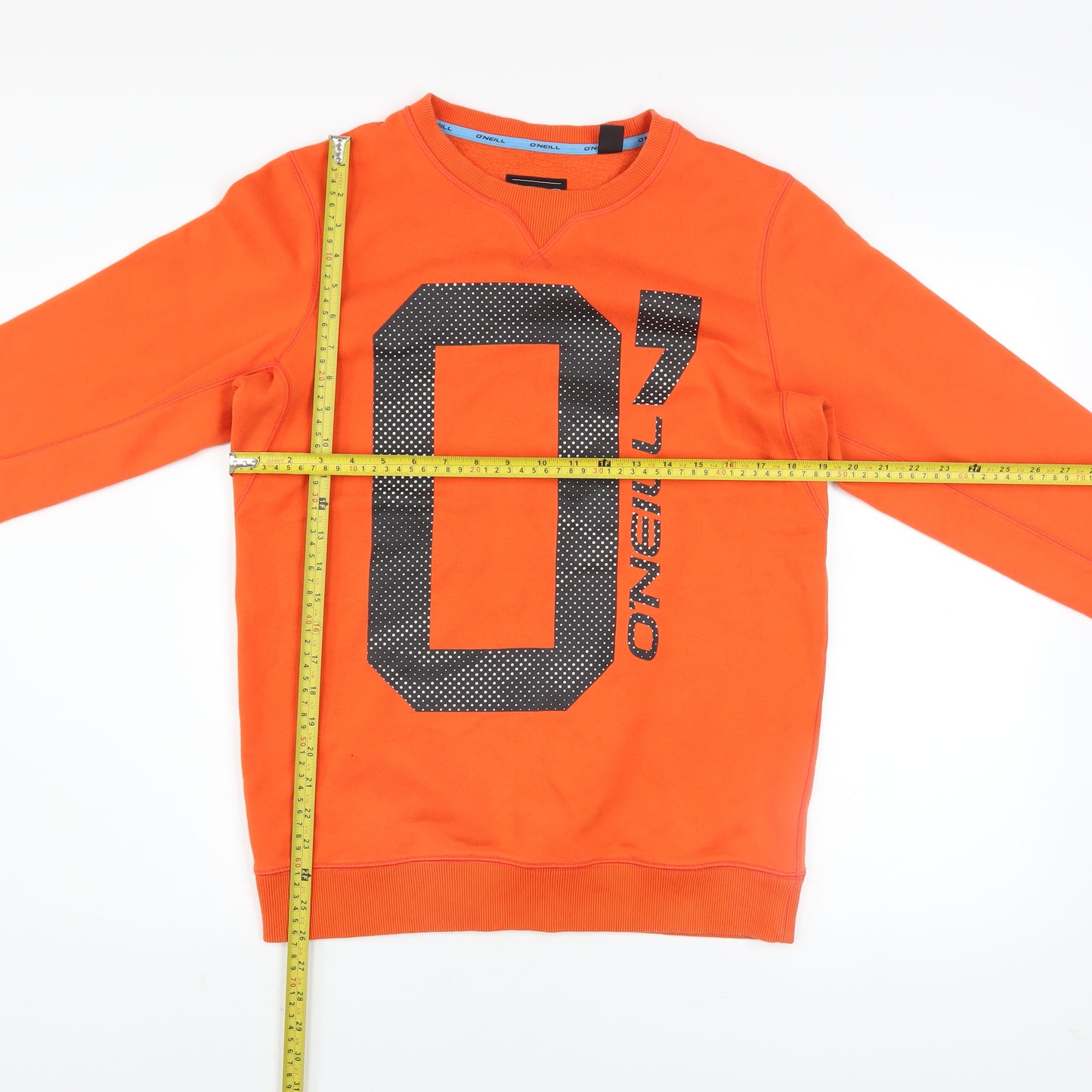 O'Neill Men's Orange Slim Fit Crew Neck Sweatshirt Size M