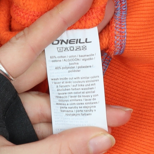 O'Neill Men's Orange Slim Fit Crew Neck Sweatshirt Size M