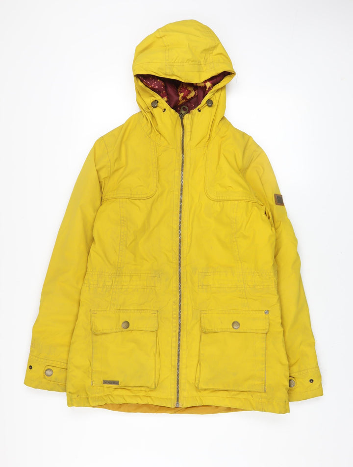 Regatta Women's Yellow Waterproof Hooded Parka Jacket UK 14