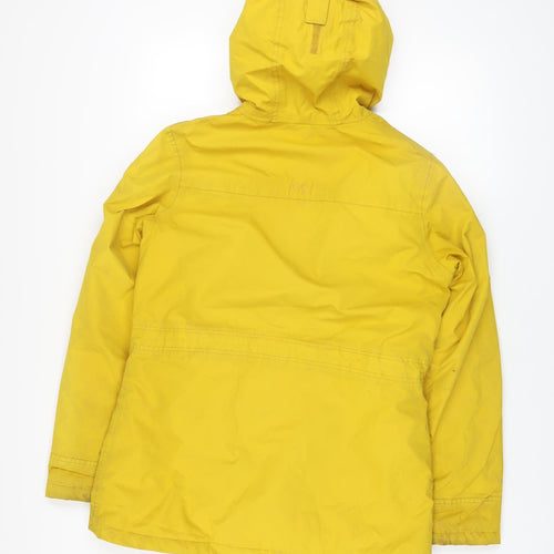 Regatta Women's Yellow Waterproof Hooded Parka Jacket UK 14