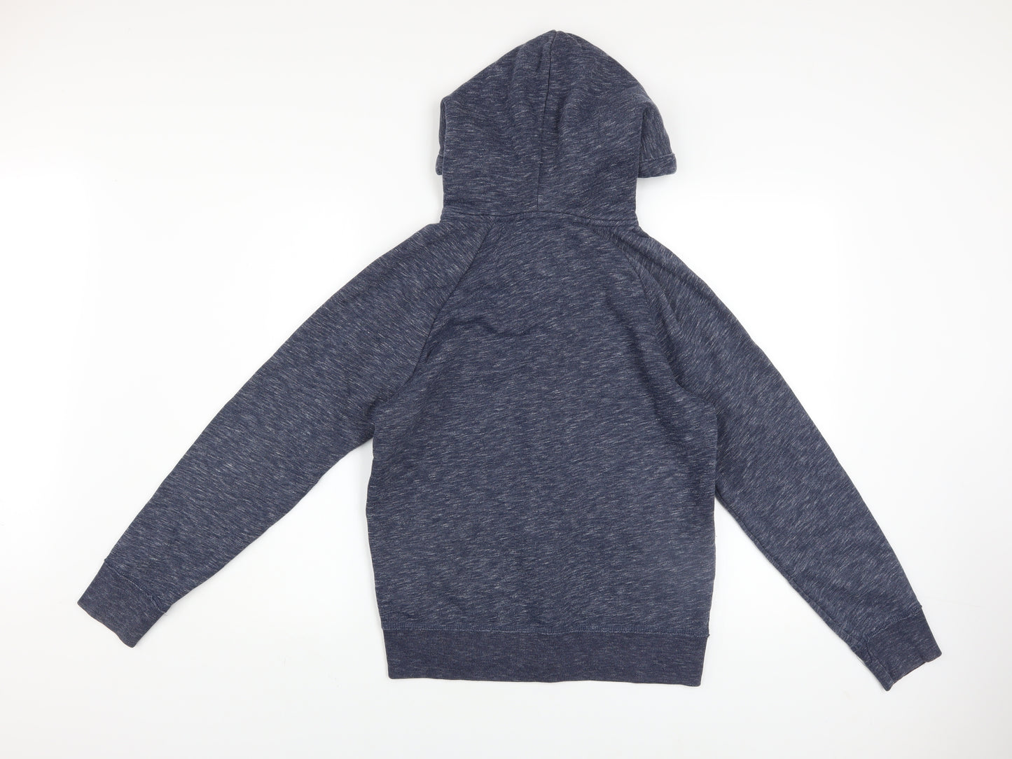 Hollister Women’s Blue Full Zip Hoodie XS Cotton Blend Casual