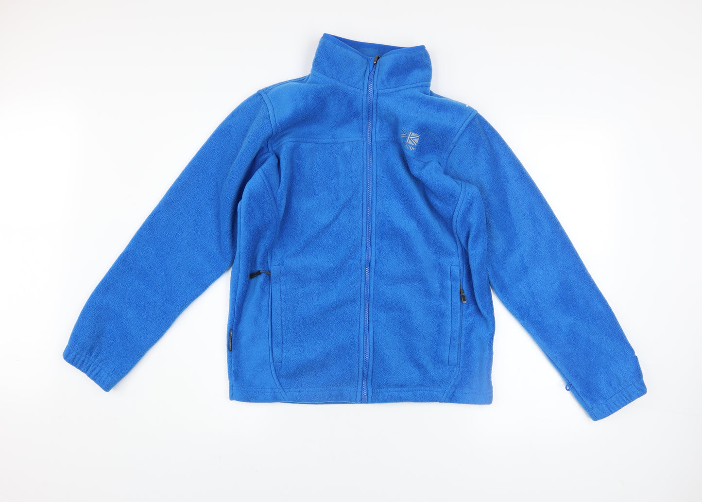 Karrimor Men's Blue Fleece Full Zip Outdoor Jacket Size S