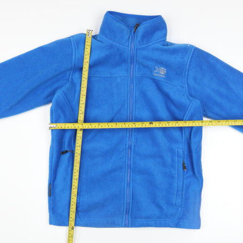 Karrimor Men's Blue Fleece Full Zip Outdoor Jacket Size S