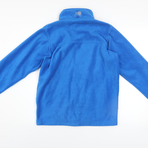 Karrimor Men's Blue Fleece Full Zip Outdoor Jacket Size S