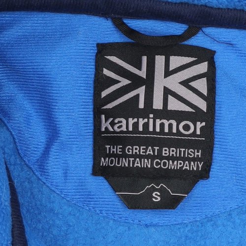 Karrimor Men's Blue Fleece Full Zip Outdoor Jacket Size S