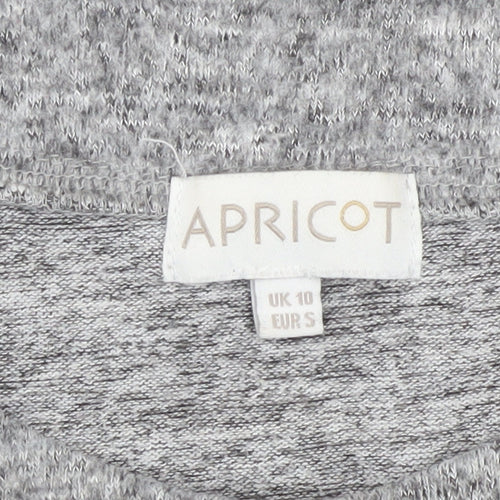 Apricot Women's Grey Long Sleeve Button Cardigan UK 10