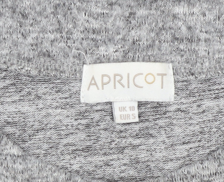 Apricot Women's Grey Long Sleeve Button Cardigan UK 10