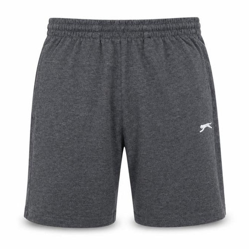 Slazenger Men's Grey Athletic Gym Shorts Size S Elastic Waist