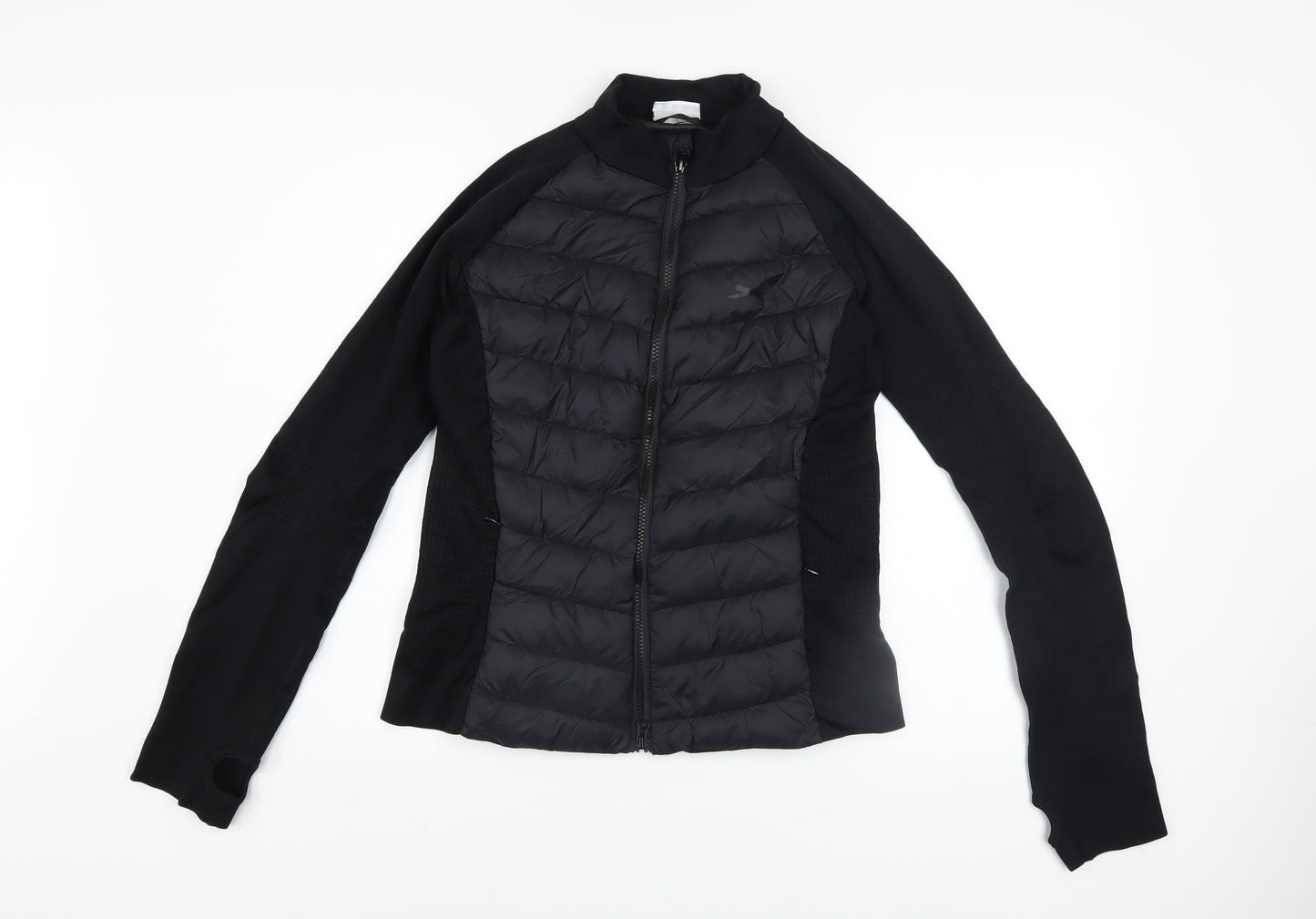 Slazenger Women's Black Size 12 Lightweight Puffer Jacket