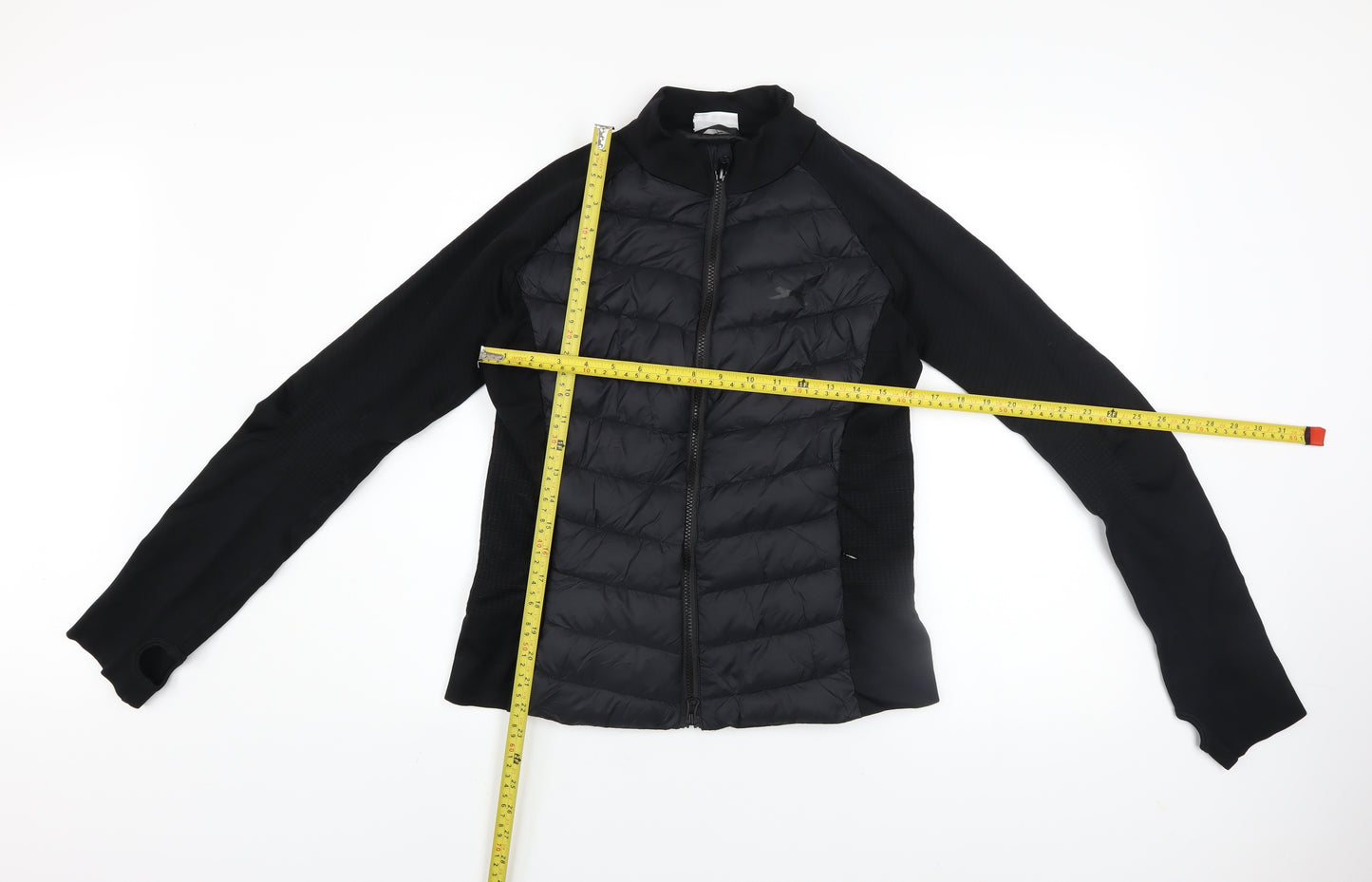 Slazenger Women's Black Size 12 Lightweight Puffer Jacket