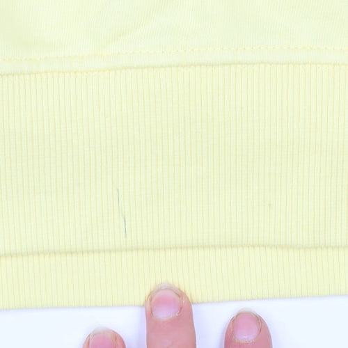 Marks & Spencer F&F Women's Yellow Pullover Sweatshirt Size M Oregon Print