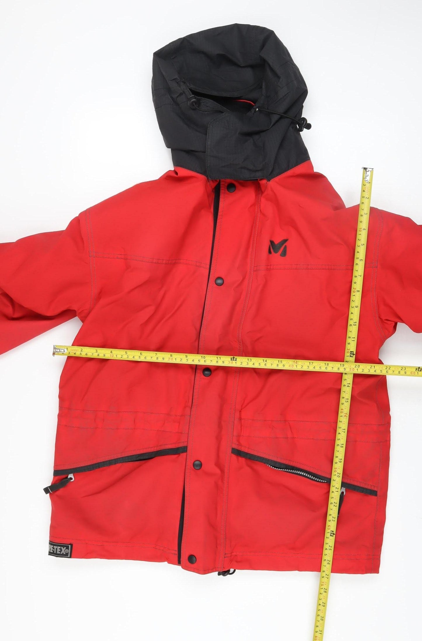 Regatta Men’s Red Waterproof Hooded Rain Jacket Size S Hiking Outdoor