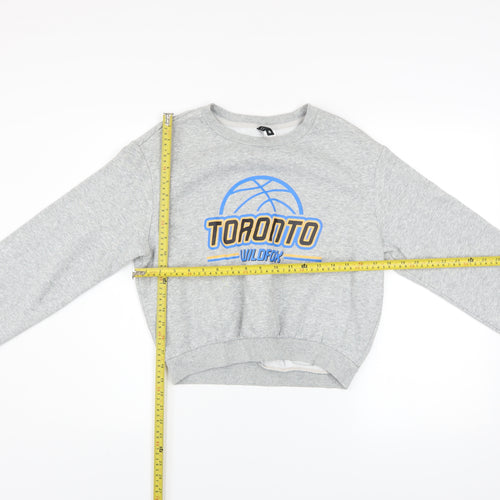 H&M Divided Women's Grey Toronto Wildfox Graphic Sweatshirt Size S