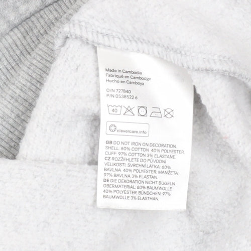 H&M Divided Women's Grey Toronto Wildfox Graphic Sweatshirt Size S