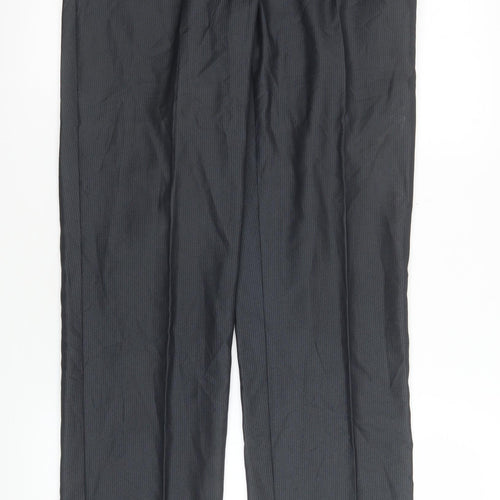 Marks and Spencer Men’s Grey 32W 33L Dress Pants Regular Fit