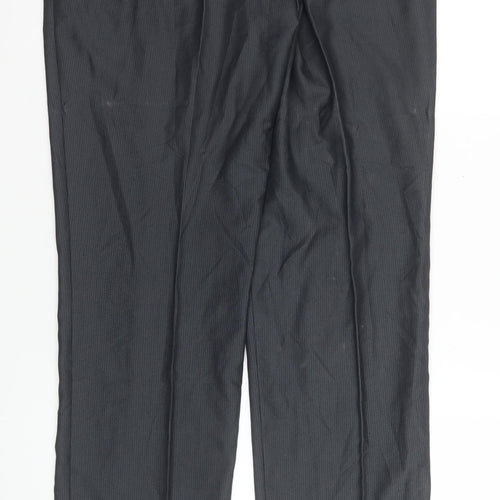 Marks and Spencer Men’s Grey 32W 33L Dress Pants Regular Fit